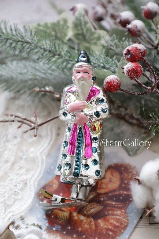 Звездочет/Волшебник (большой) №2. Елочная игрушка на прищепке.