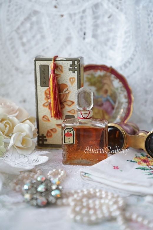 Винтажные духи Красный мак. Новая заря, СССР.