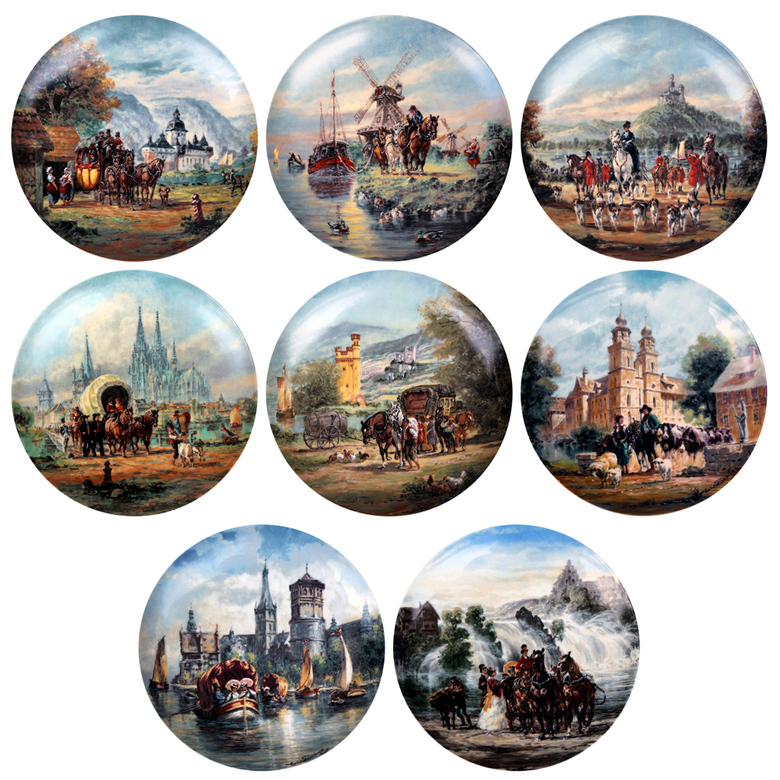 На берегу живописного Рейна