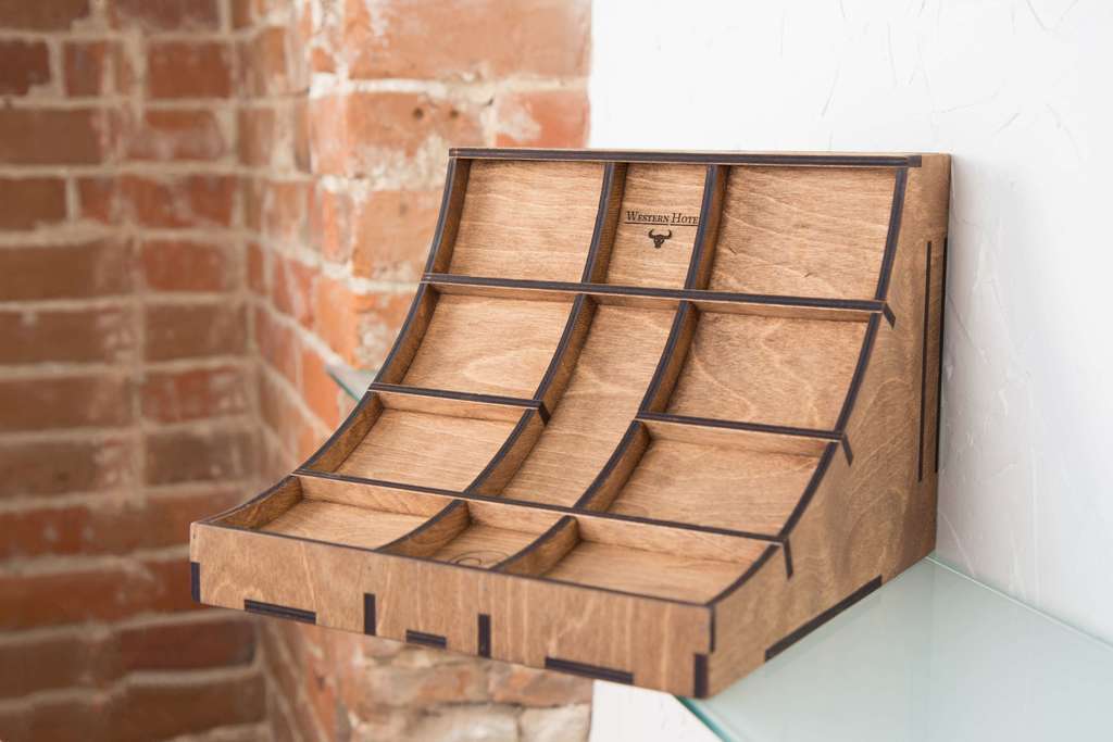 Подставка под визитки большая