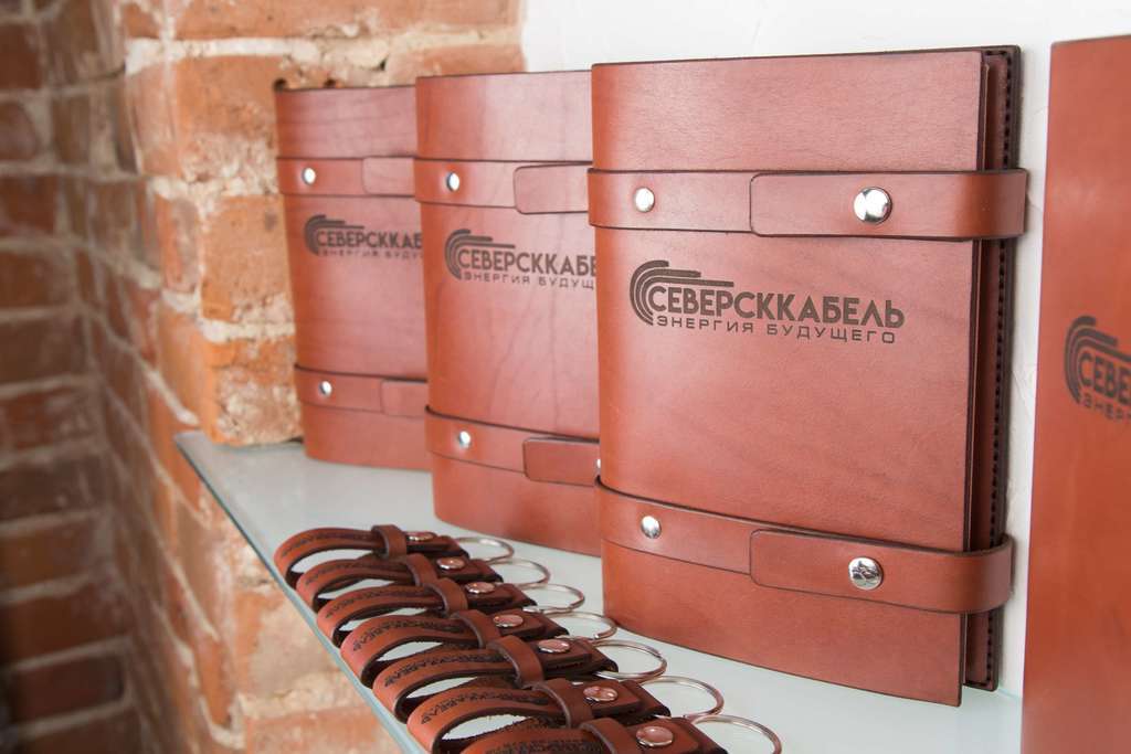 Блокноты и ключницы для компании Северсккабель