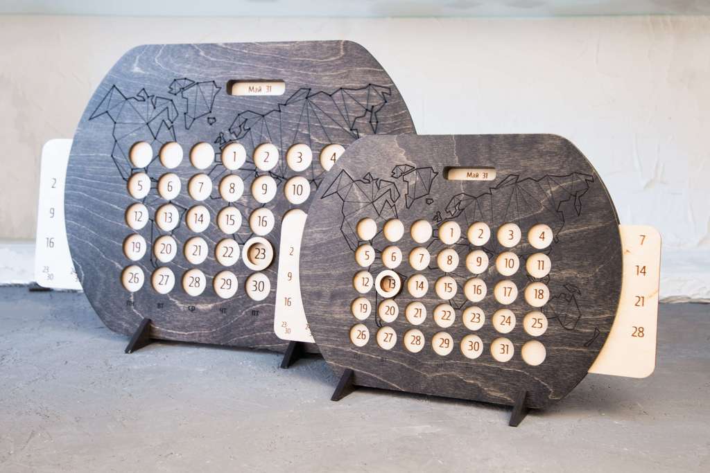 Вечный мини календарь