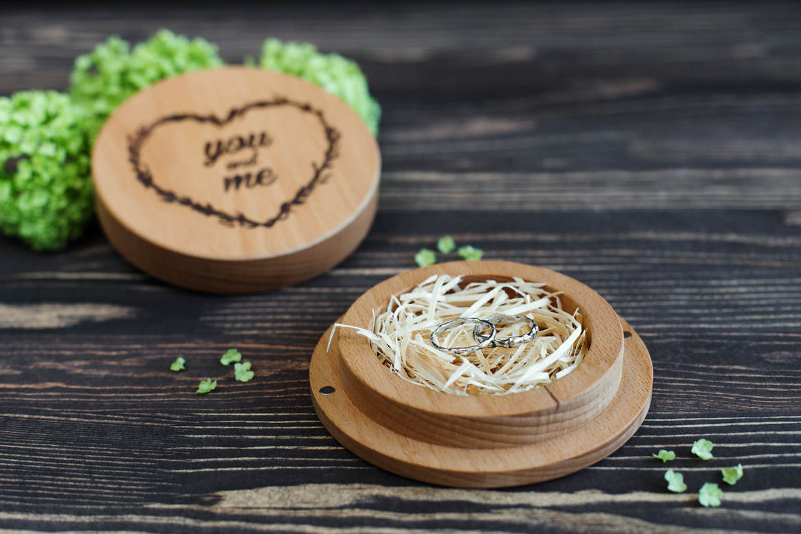 Шкатулка Круглая