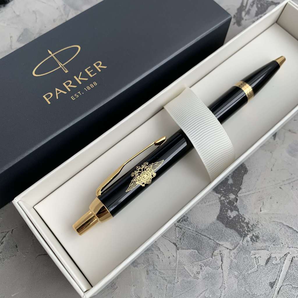 Шариковая ручка Parker IM Metal Black GT