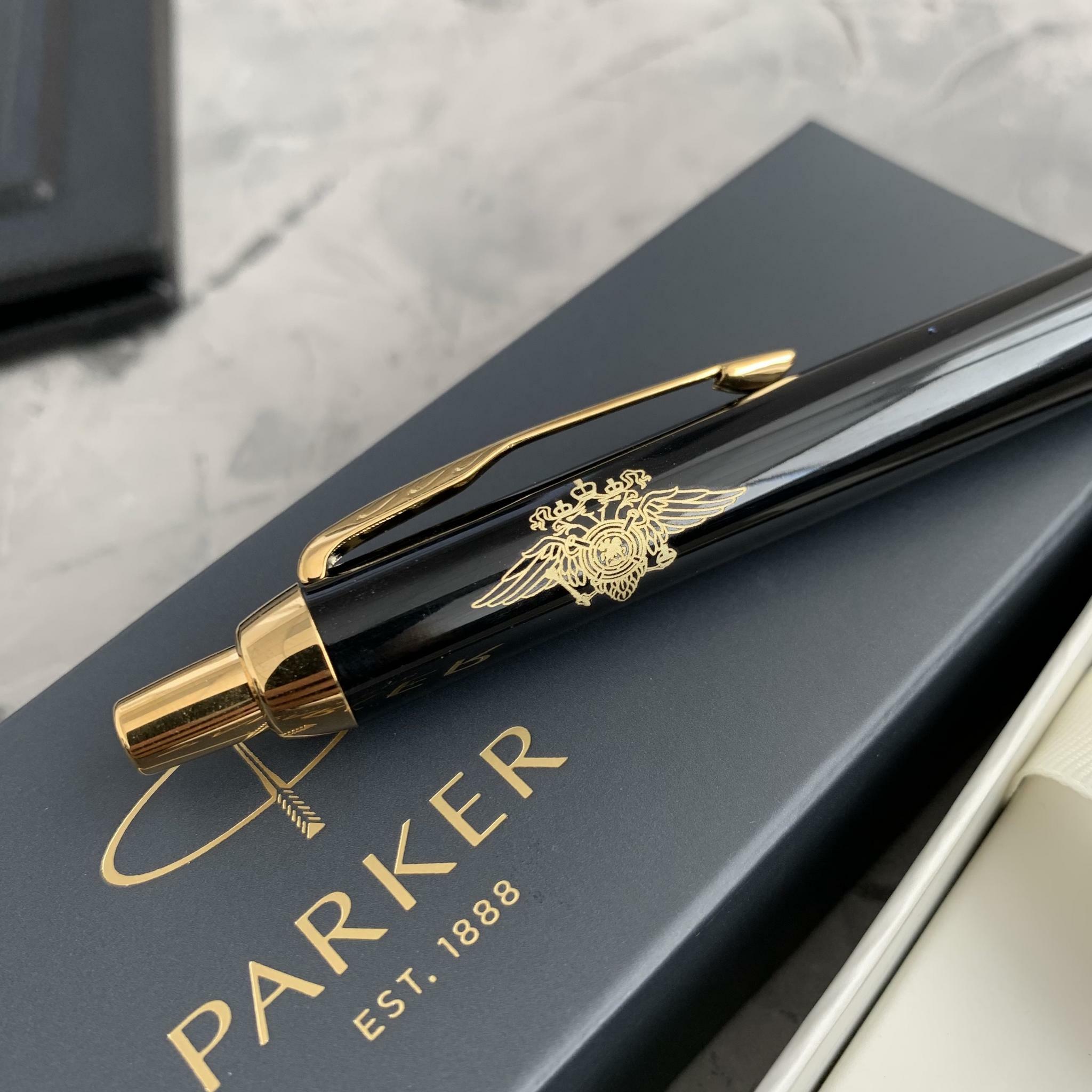 Шариковая ручка Parker IM Metal Black GT