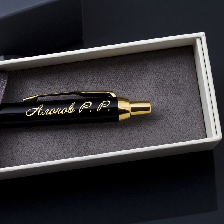 Шариковая ручка Parker IM Metal Black GT