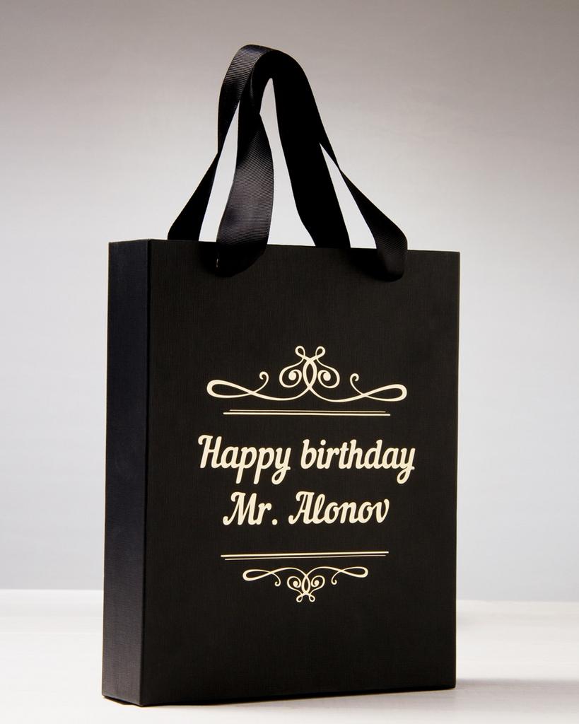 Подарочная коробка с лентами, выдвижной футляр, А5 для ежедневника