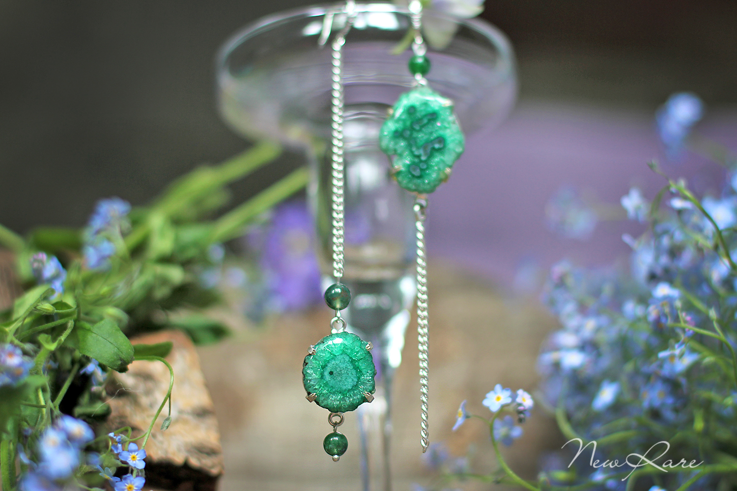 Асимметричные серьги "Meadow"