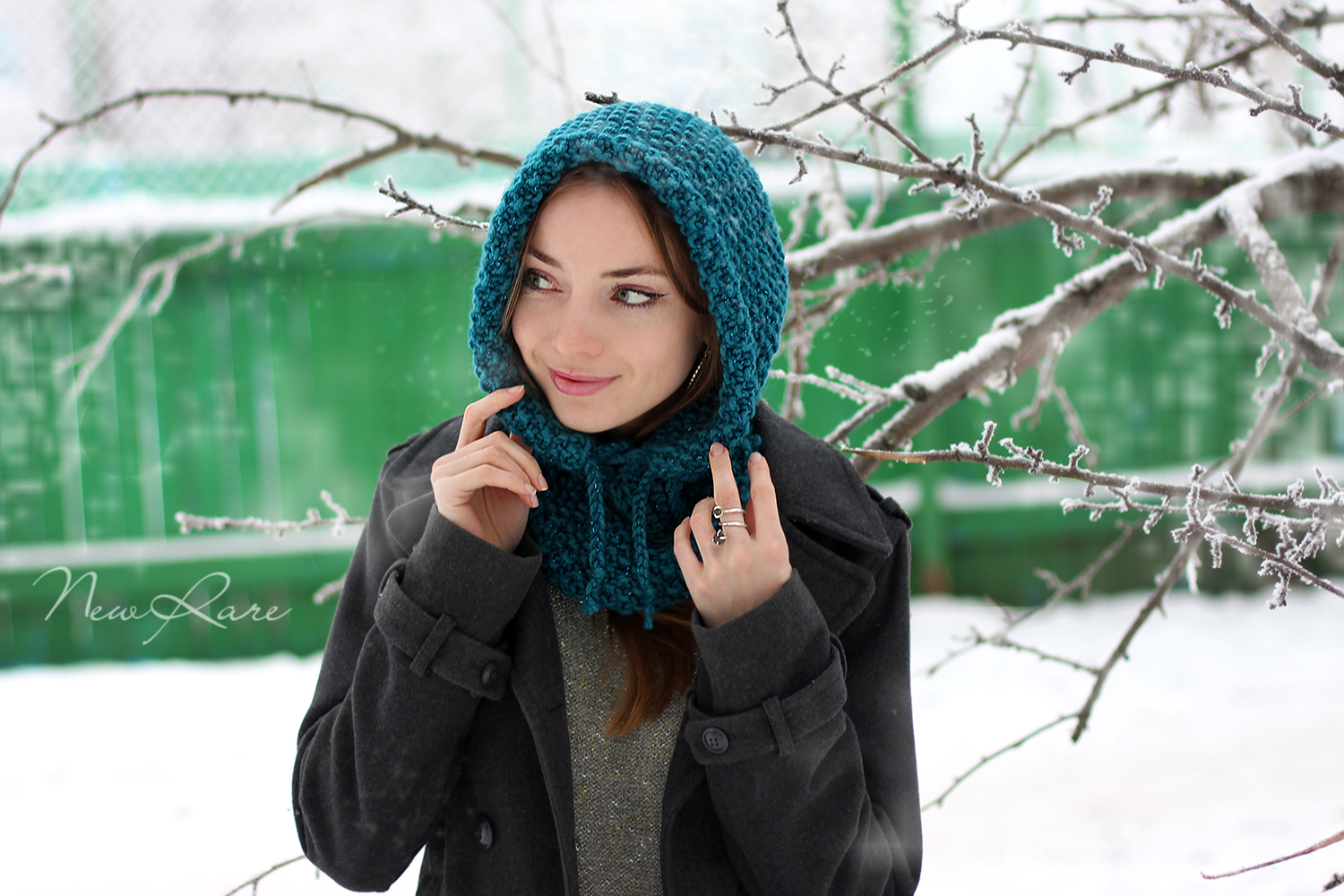 Вязаная шапка «Hood»