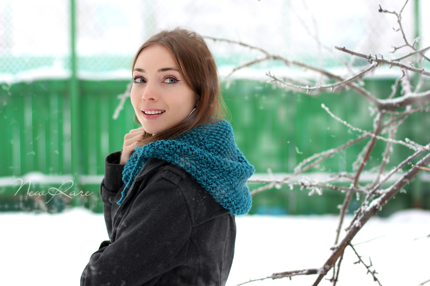 Вязаная шапка «Hood»
