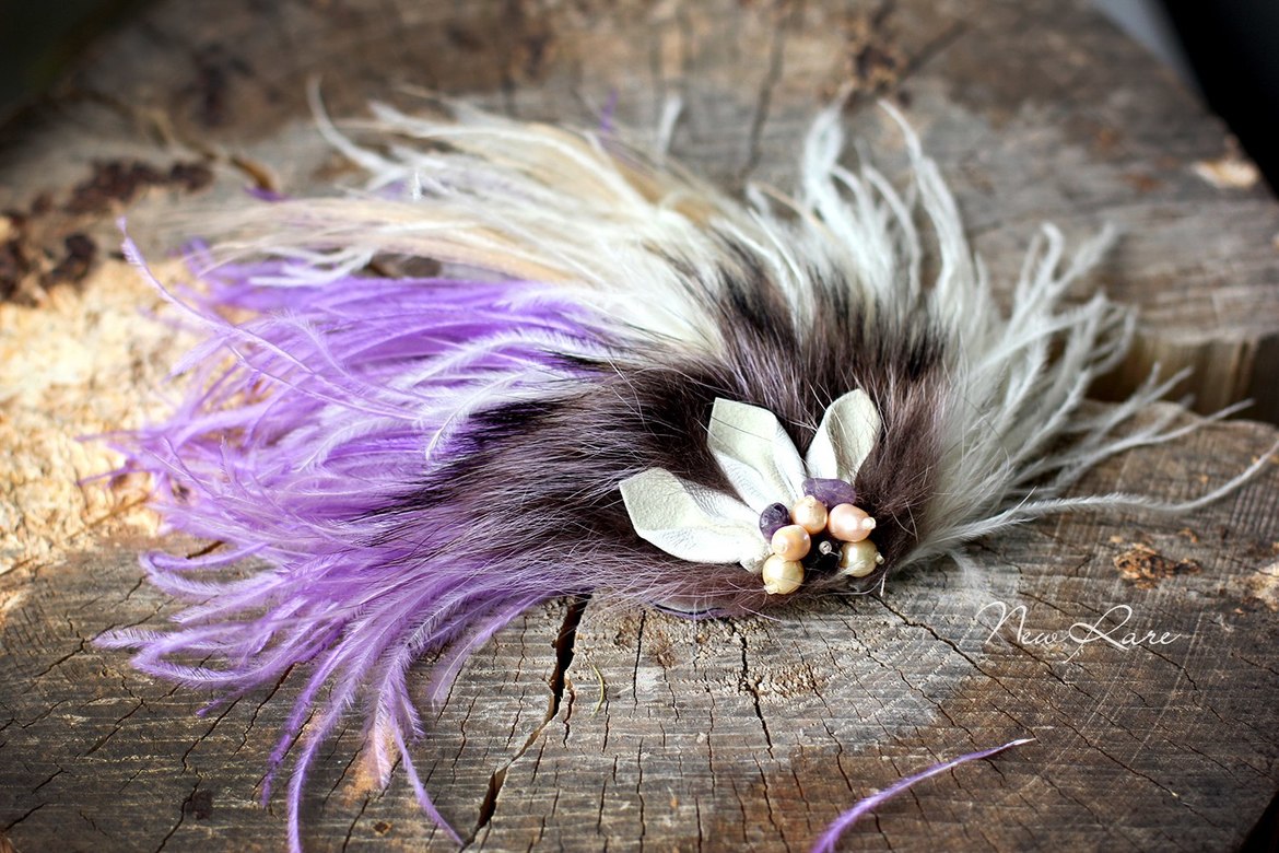 Брошь «Plumage»