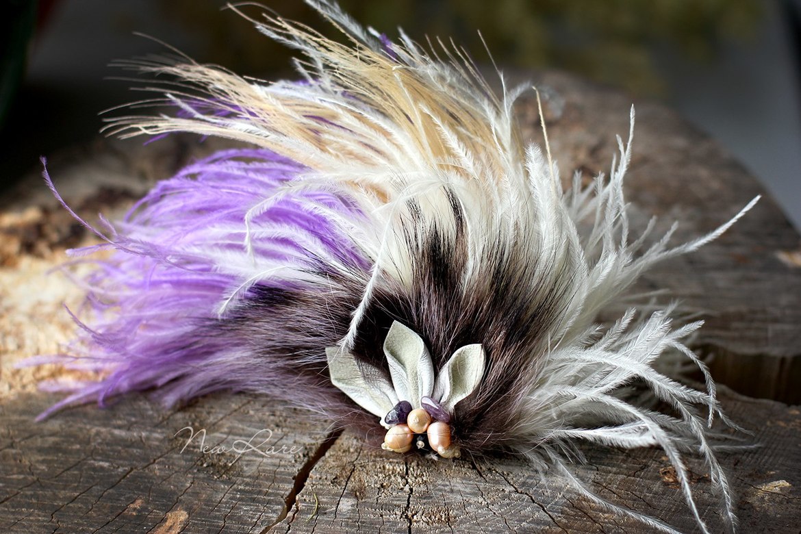 Брошь «Plumage»