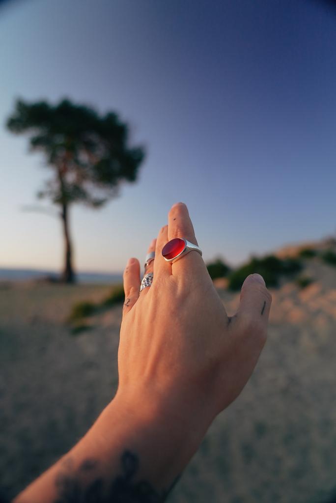 Кольцо с йеменским сердоликом