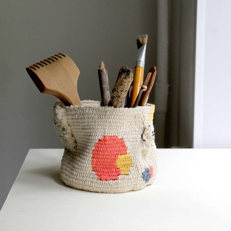 Интерьерная корзинка