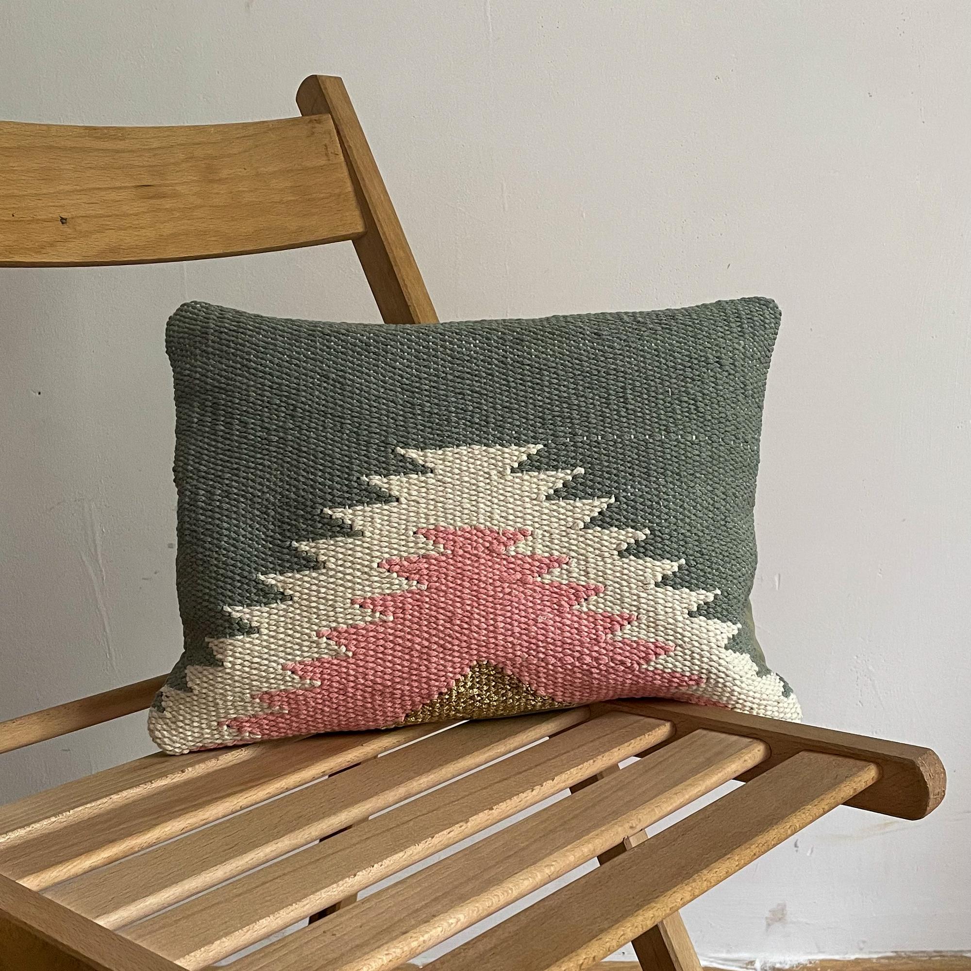 Тканый чехол для подушки 40*30