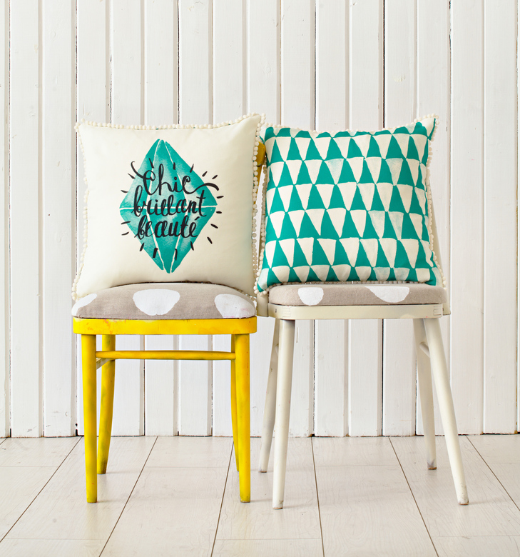 Двусторонняя подушка «Шик, блеск, красота»