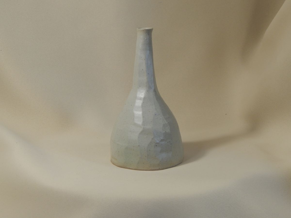 Керамическая бутылка Серая