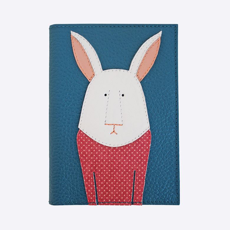 обложка для паспорта ЗАЙКА