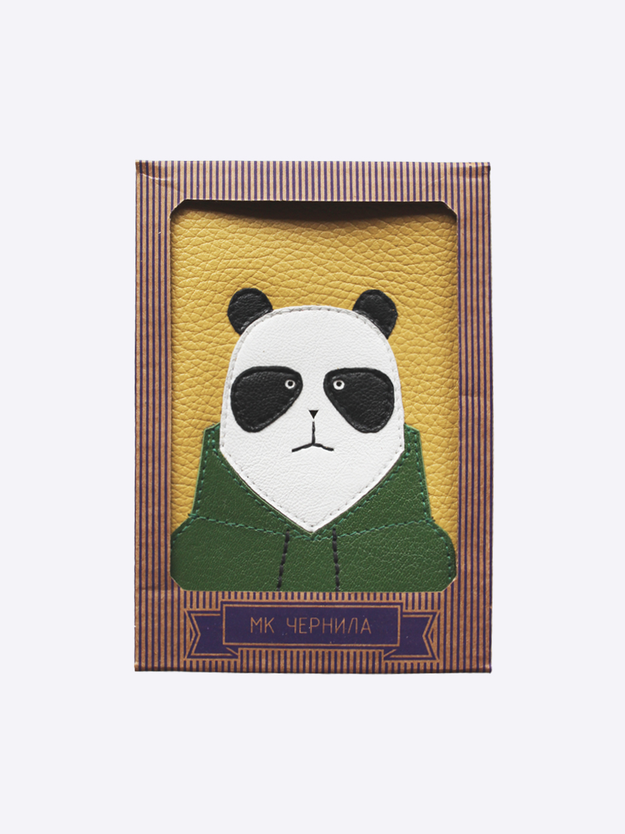 обложка для паспорта ПАНДА