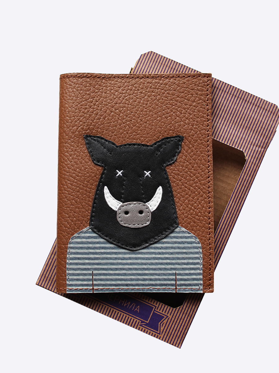 обложка для паспорта КАБАН