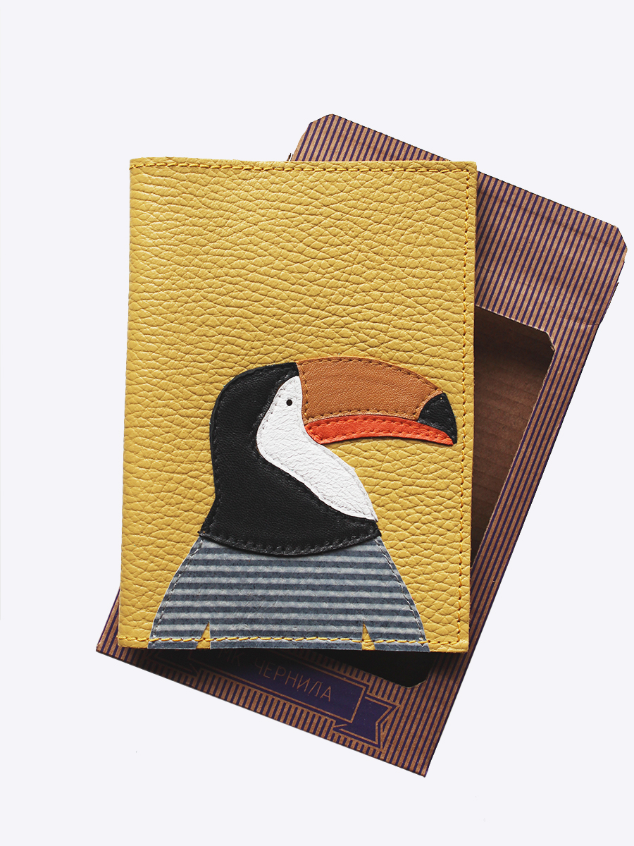 обложка для паспорта ТУКАН