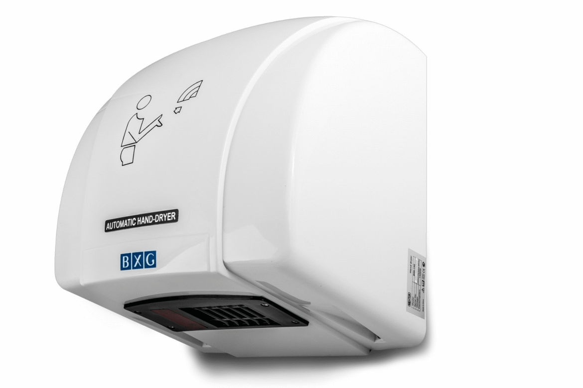 Сушилка для рук  Мощность: 1500W Скорость: 16м/с