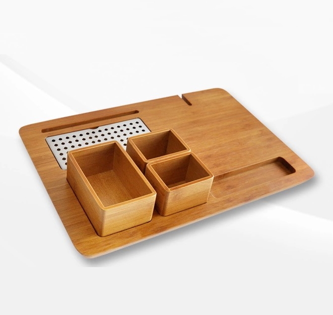 Поднос для чайного набора, бамбук
