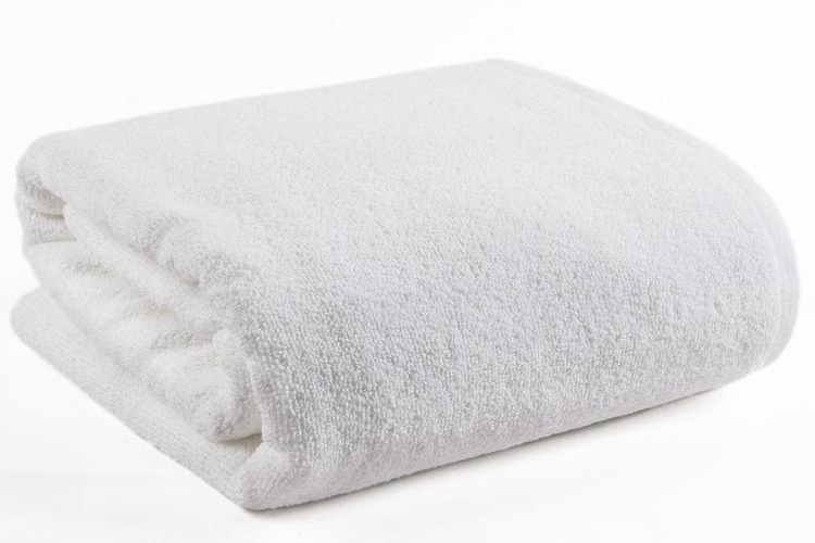 Полотенце банное, 100% хлопок, двойная низкая, петля размер 70*140, плотность 500г м/2