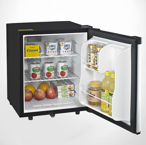 Мини-бар 40л термоэлектрический, дверь: глухая/стекло.  Размер: 455*435*545