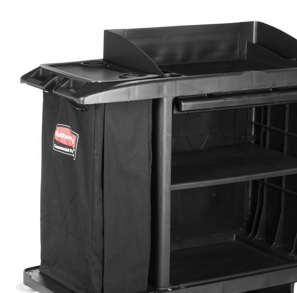 Тележка для горничных  rubbermaid fg618900bla