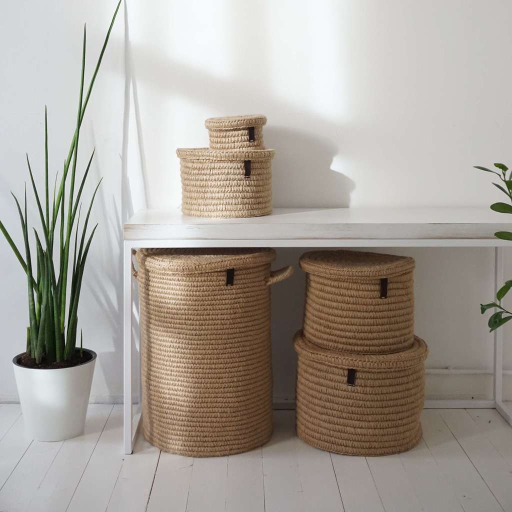 Видео мастер-класс "Интерьерная корзина с крышкой"