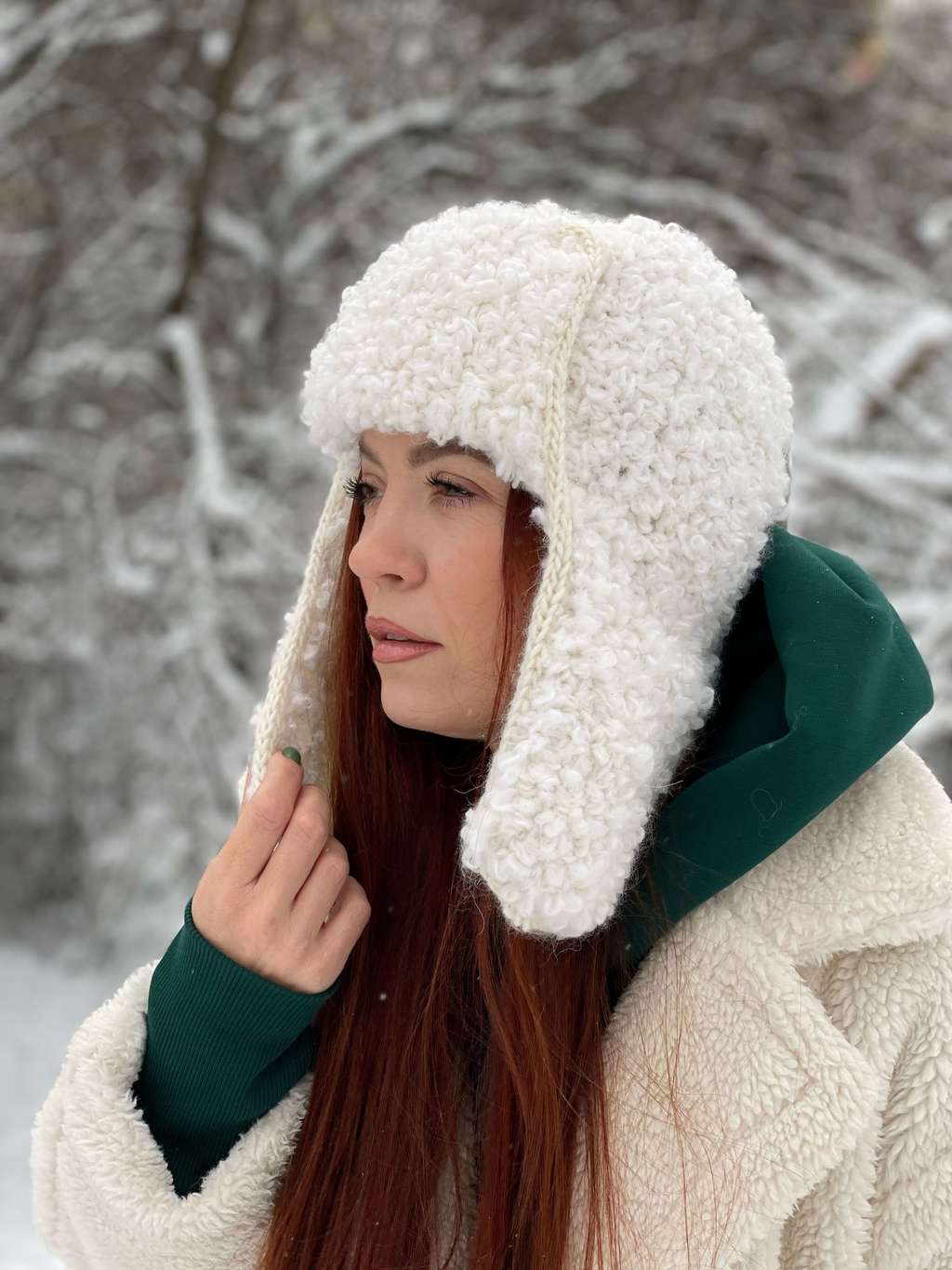 Кудрявая ушанка