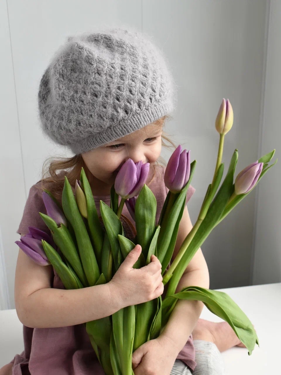 Ажурный берет