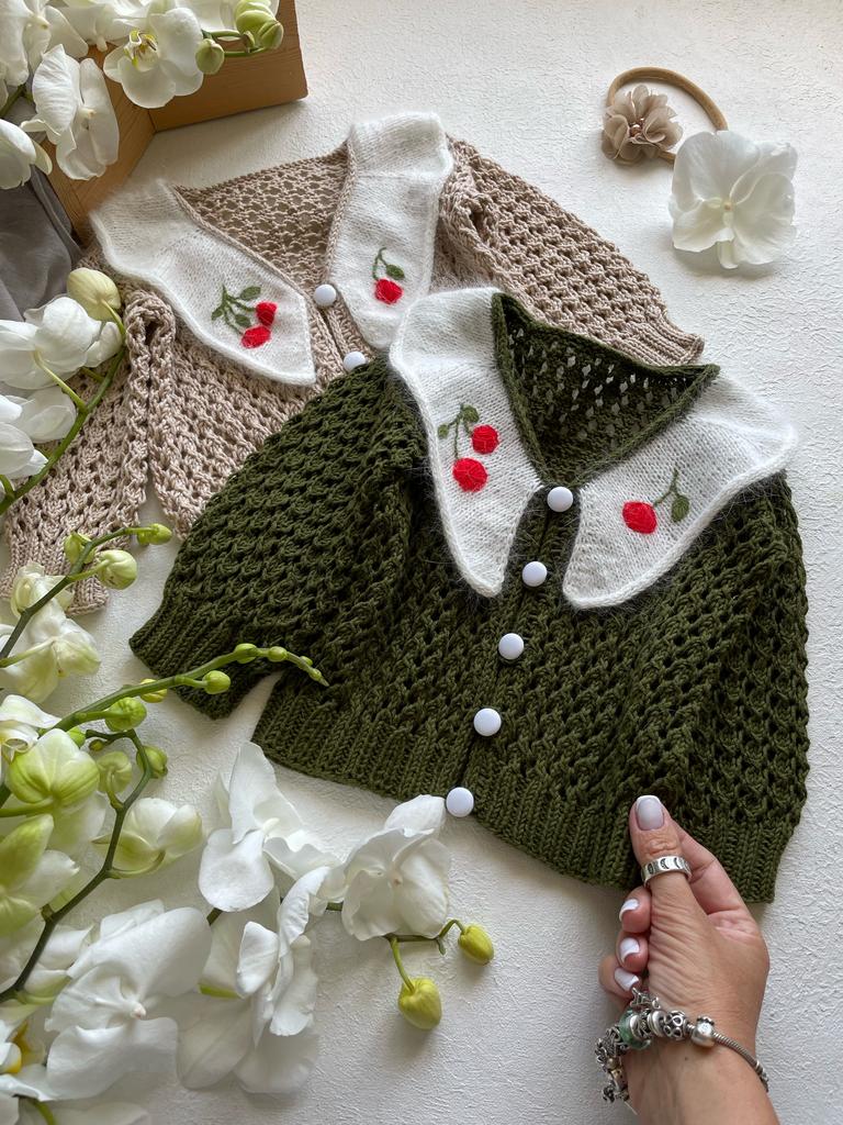 Кардиган Вишневый штрудель