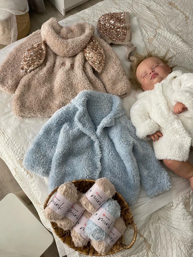 Меховое пальто Чебурашкино