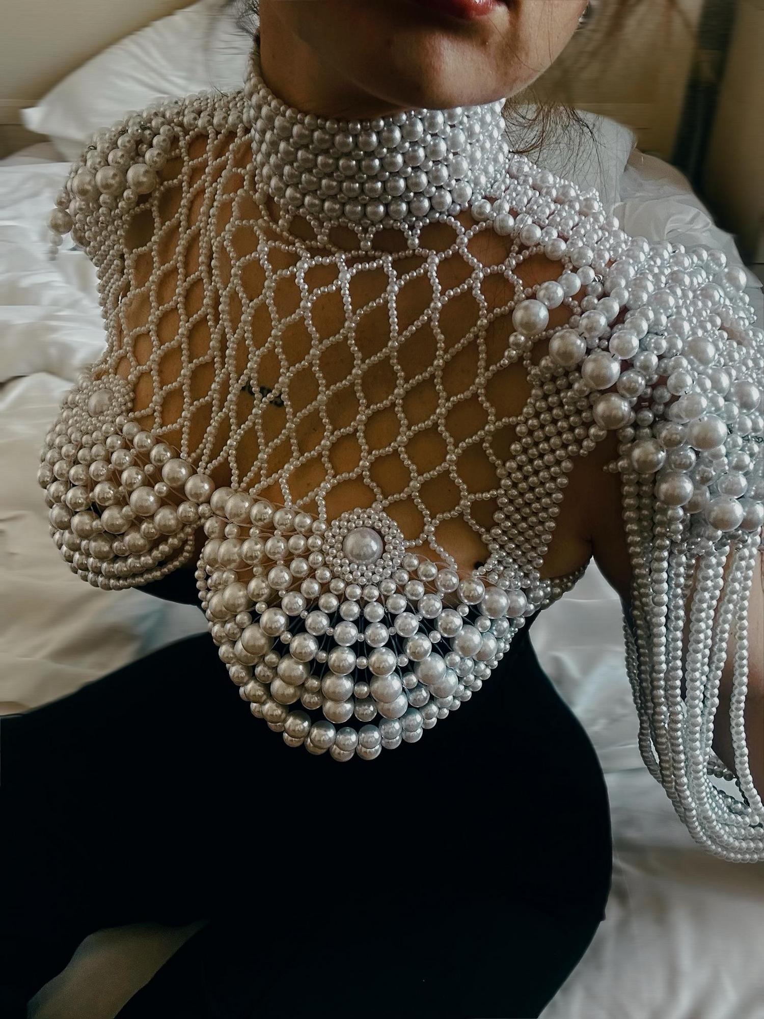 Кейп с рукавами PEARL