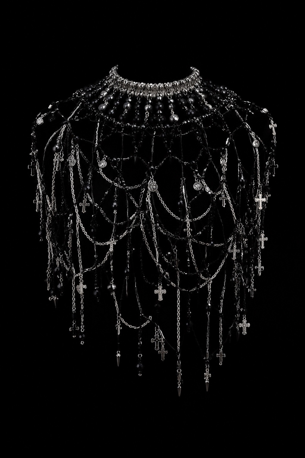 Массивное ожерелье GOTICA