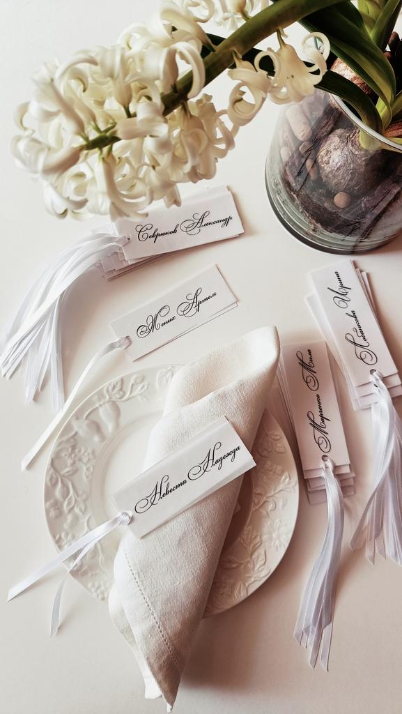 Карточки рассадки