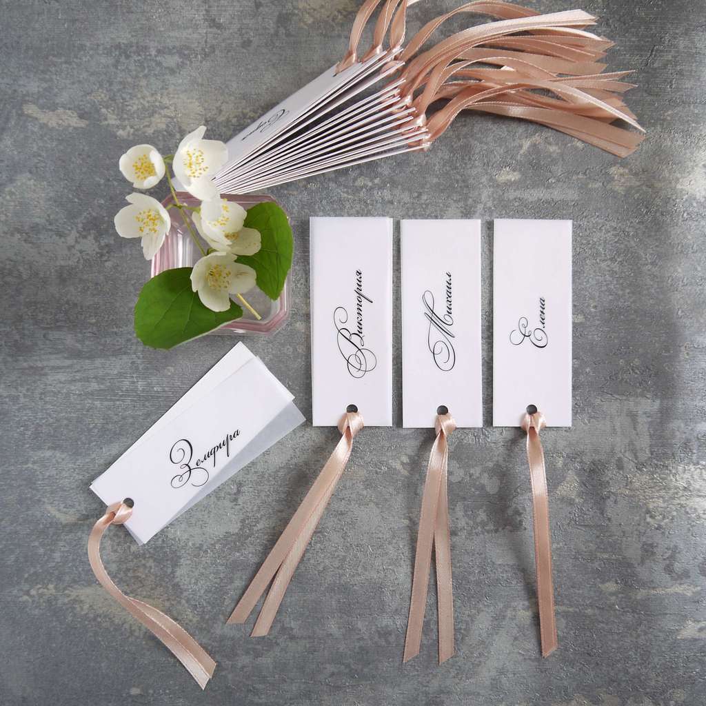 Карточки рассадки