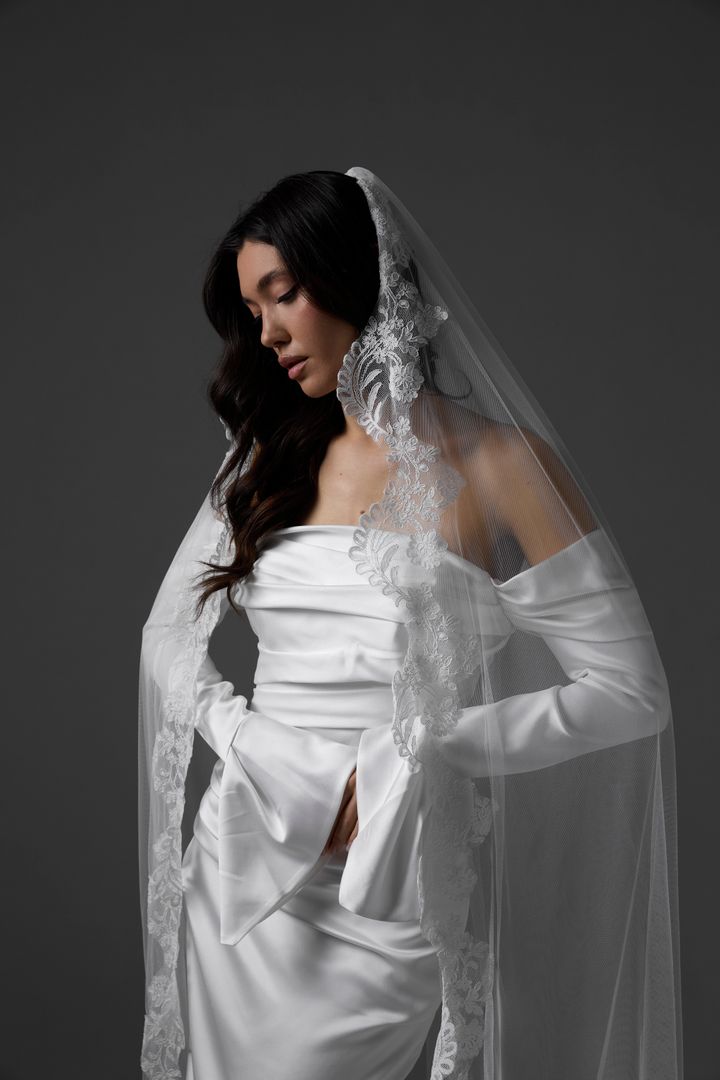 Свадебная фата 27