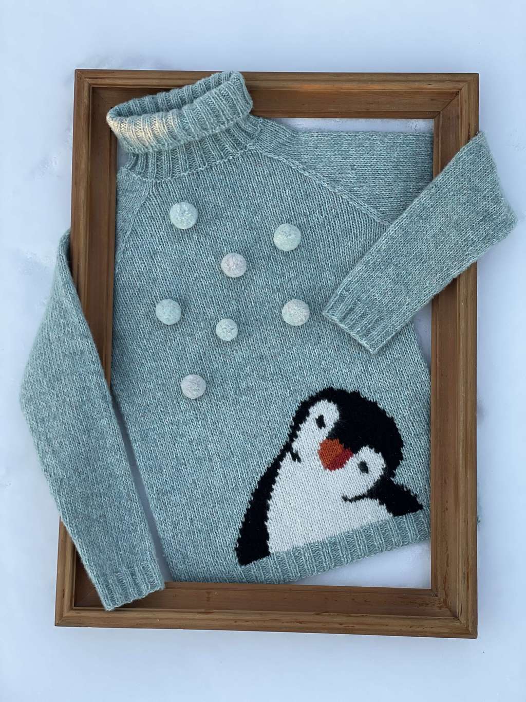 Детский свитер Пингвин