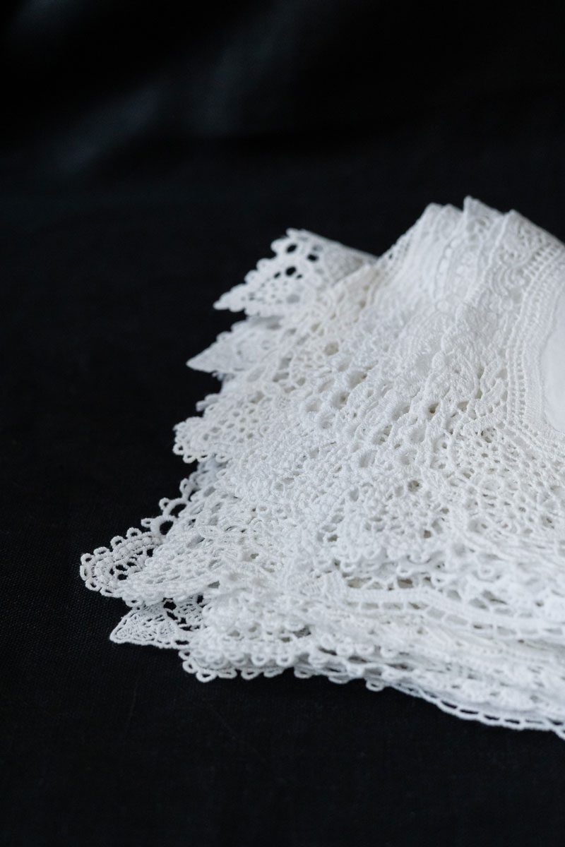 Cалфетка хлопковая с вышивкой