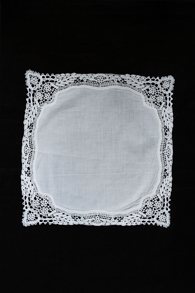 Cалфетка хлопковая с вышивкой