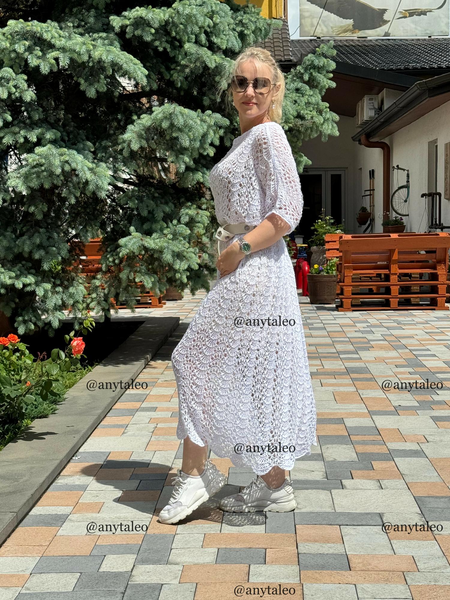 Совместное вязание в телеграмм Платье SECRET