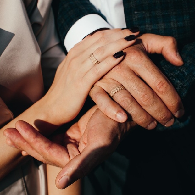 Обручальные кольца "Песчаные дюны" (от 3,5 мм)