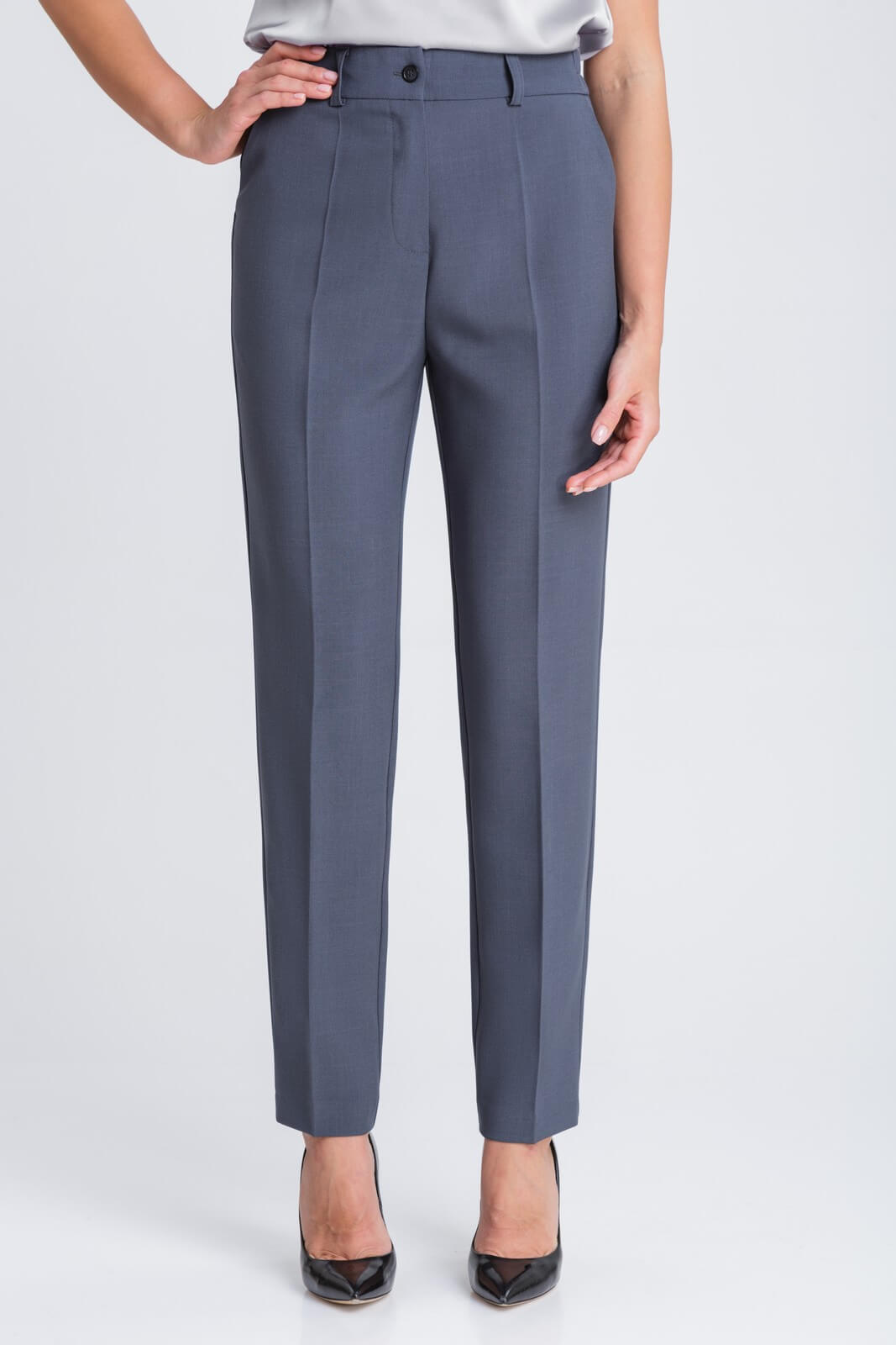 Брюки 303/1 цвет графит 42-56