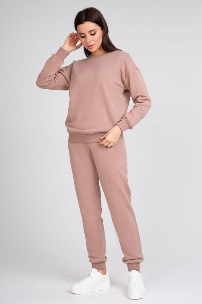 Костюм спортивный 61301 бежевый 42-52