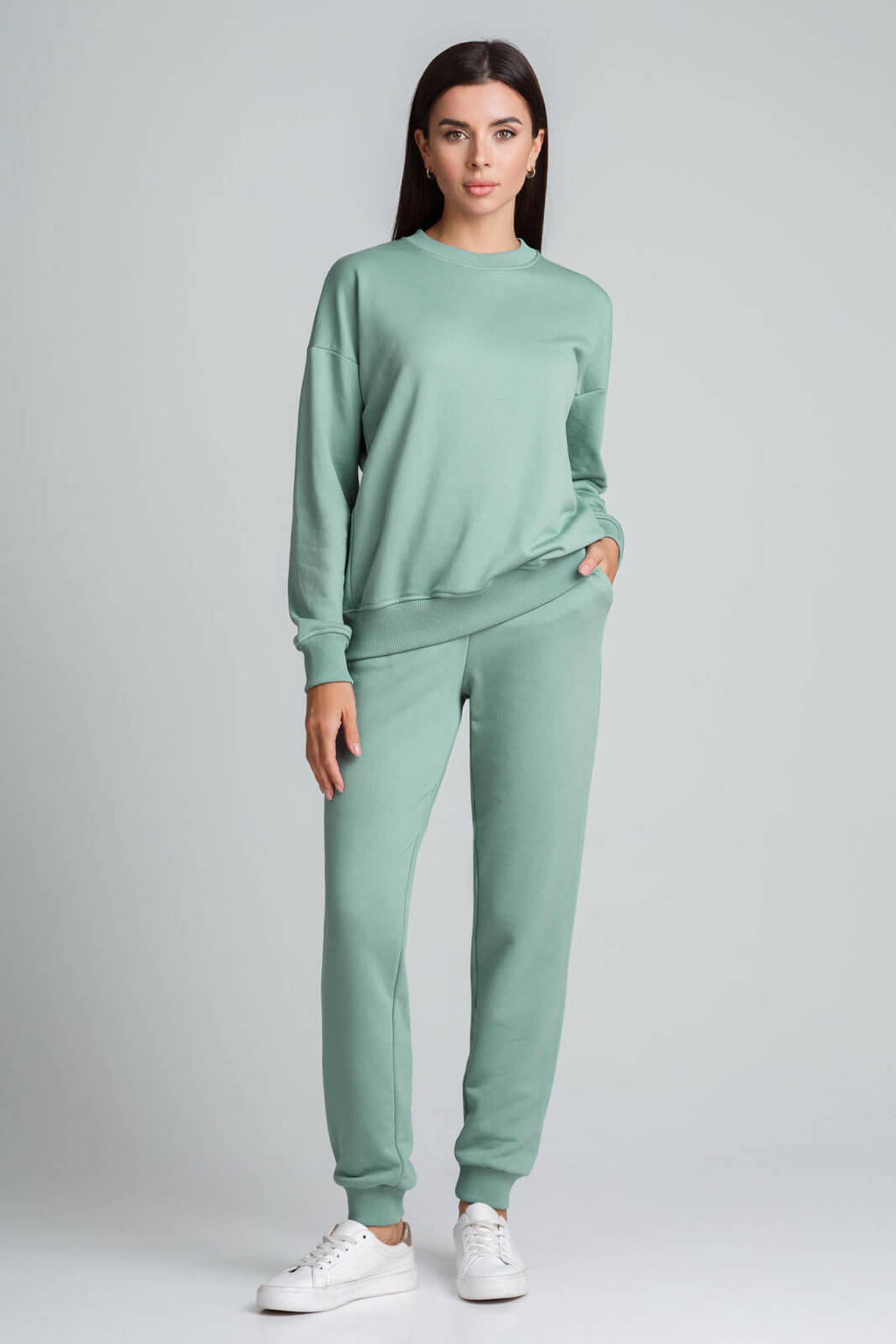 Костюм спортивный 61301 фисташка 42-52