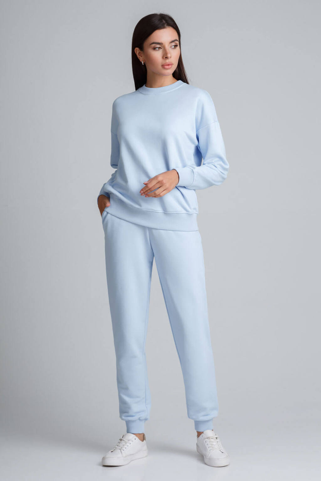 Костюм спортивный 61301 голубой 42-52