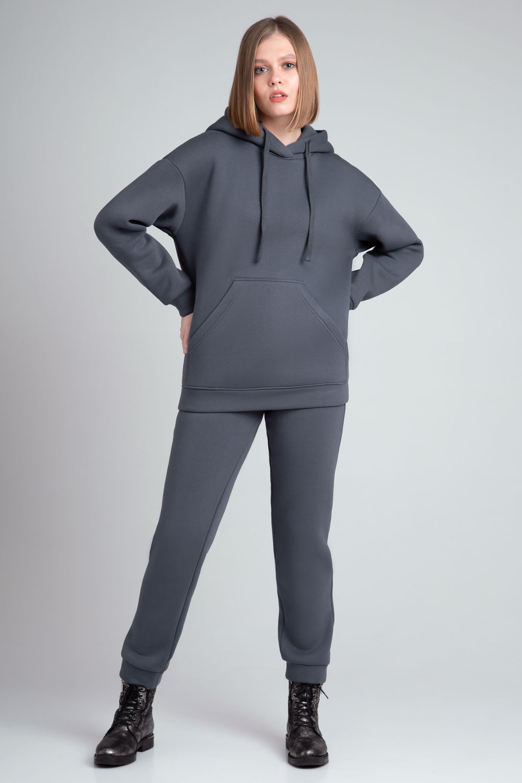 Костюм спортивный 61303 графит 42-52